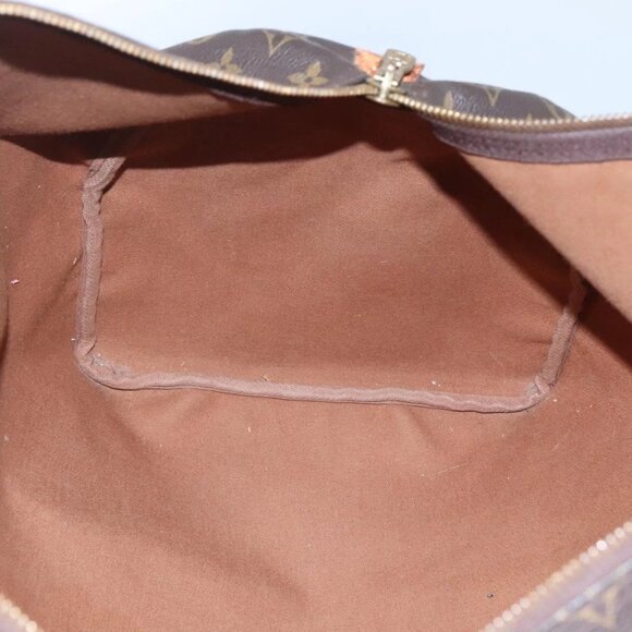 LOUIS VUITTON Monogram Keepall 55 Boston Bag M41424 LV Auth BD1436 - Picture 12 of 16